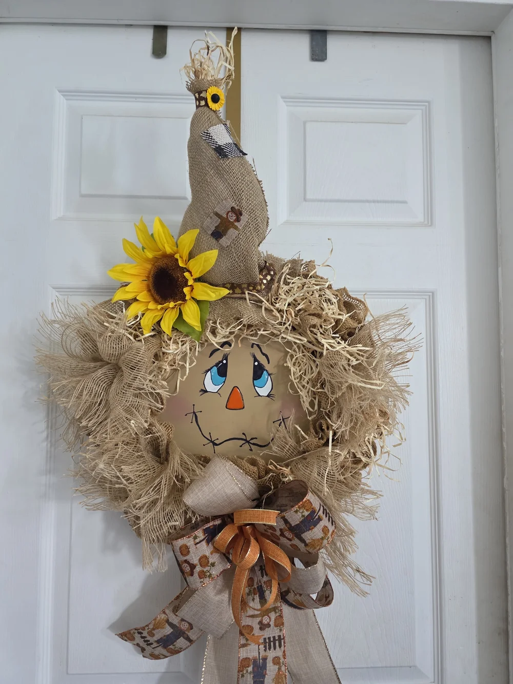 Handmade cheerful sunflower